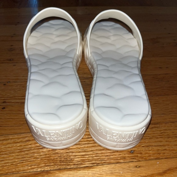 Valentino Rubber Atelier 03 Rose Edition 25/40mm Platform Slide Sandals Size 42 - Picture 2 of 7